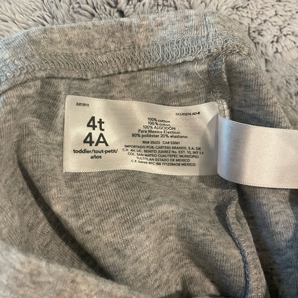 Carter’s Little Girl’s Leggings - Picture 6 of 6